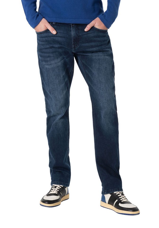 TIMEZONE Slim-fit-Jeans Jeans Slim Fit elastischer Denim Five-Pocket Slim EduardoTZ von TIMEZONE