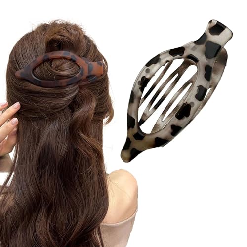 Flache Haarspangen für Damen, starker Halt, leicht, rutschfest, mattes Finish (#05) von TIMIFUN