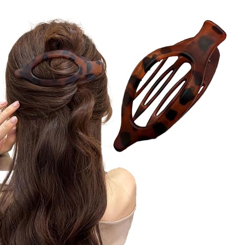 Flache Haarspangen für Damen, starker Halt, leicht, rutschfest, mattes Finish (#06) von TIMIFUN