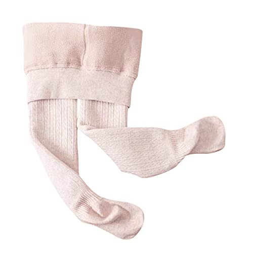 Mädchen Winter Strumpfhose Warm Fleece Gefütterte Strumpfhosen Ballettstrumpfhose Baby Winter Warm Leggings Strumpfhosen Mädchen Gefüttert Dehnbar Weiche Kinderstrumpfhose Pantyhose (A, 6-7 Years) von TIMIYUYU