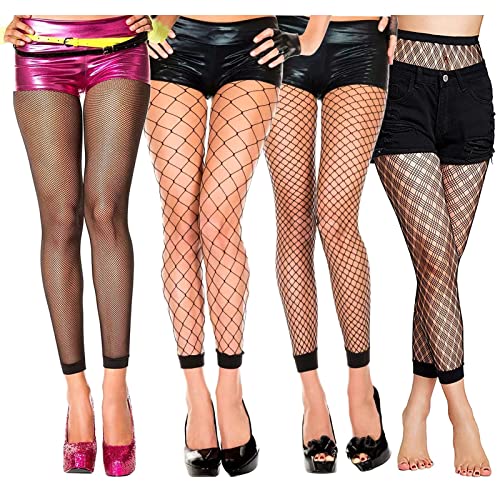 Netzstrumpfhose Fischnetz Leggings Mesh Hose Pantyhose Unterhose Netz Strumpfhose Sexy Fischernetz Leggings Pantihose Dessous Hosen Netzleggings Hohe Taille Strumpfhose für Karneval (A, One Size) von TIMIYUYU