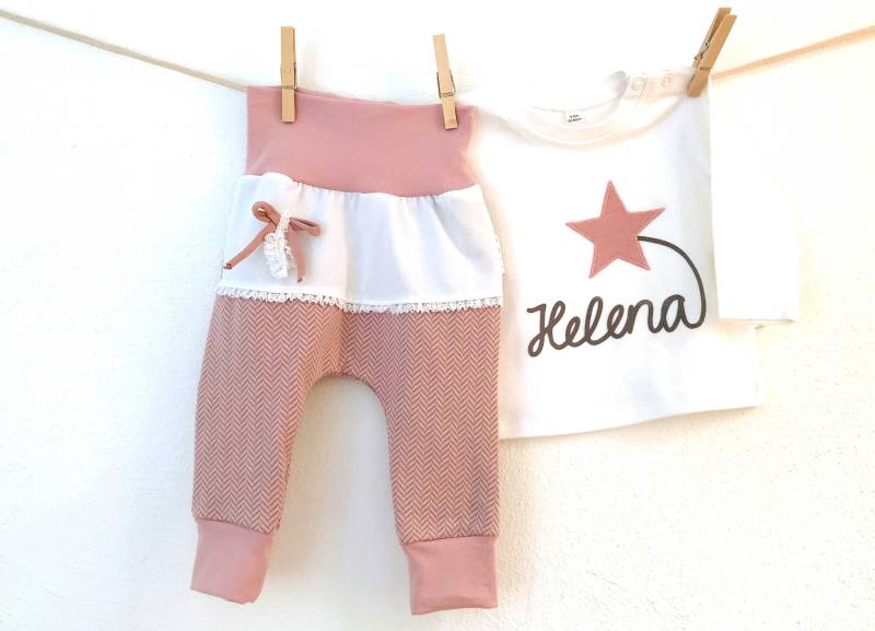 Babyset Namensshirt Und Hose Babyset Namensshirt Und Hose von TIMSKids