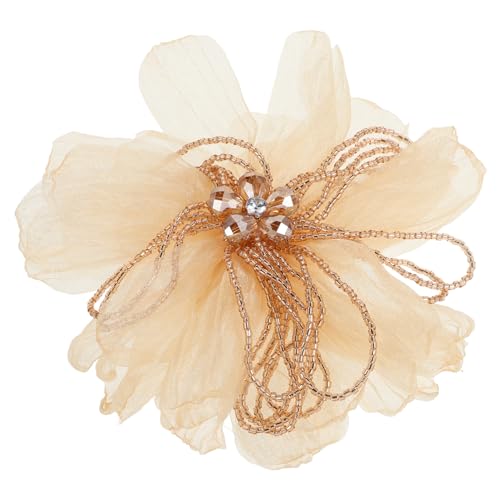 TINEASUR Stoffblumen Brosche Für Frauen Blumen Broschen Aus Stoff Und Kunststoff Für Kleider Gelegenheiten von TINEASUR