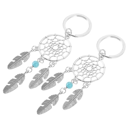 TINEASUR 1 2 Stück Legierungsüberzug Rucksack Hängedekoration Taschen Ornament Tasche Rosa Taschen Hänge Ornament von TINEASUR