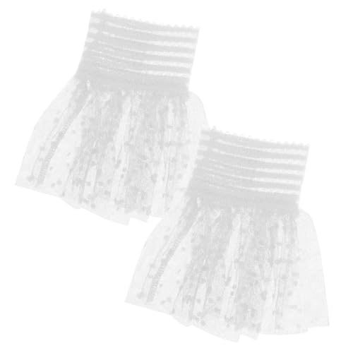 TINEASUR Handmanschetten Mit Spitzenbesatz Für Damen Abnehmbares Kleiderzubehör Modische Lolita-handmanschetten von TINEASUR