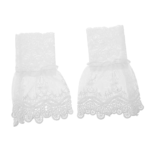 TINEASUR 1paar Damen Fake Cuffs Mit Spitzenverzierung Abnehmbare Und Waschbare Falsche Ärmel Für Stilvolle Outfits Für Verschiedene Kleidungsstücke von TINEASUR