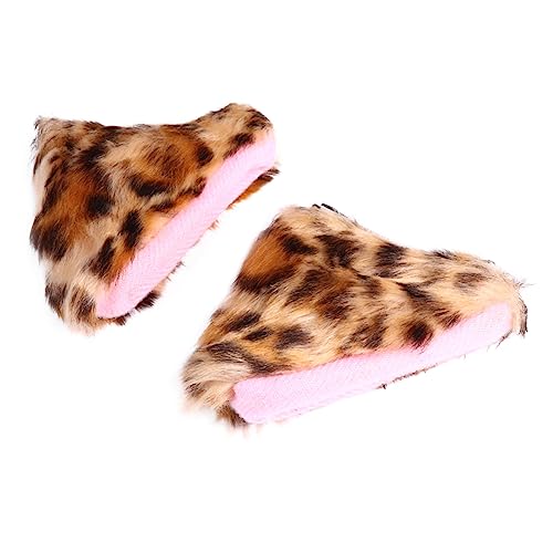 TINEASUR Plüsch Katzenohren Kopfschmuck Haarspange Plüsch Haarspange Haarnadel Party Kopfschmuck Aus Hochwertigem Plüschmaterial Für Lange Lebensdauer von TINEASUR