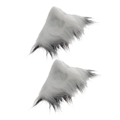 TINEASUR 1paar Plüsch Tierohren Haarspangen Flauschige Cosplay Haarklammern Für Mädchen Dekorative Haaraccessoires Für Partys Und Fotoshootings von TINEASUR