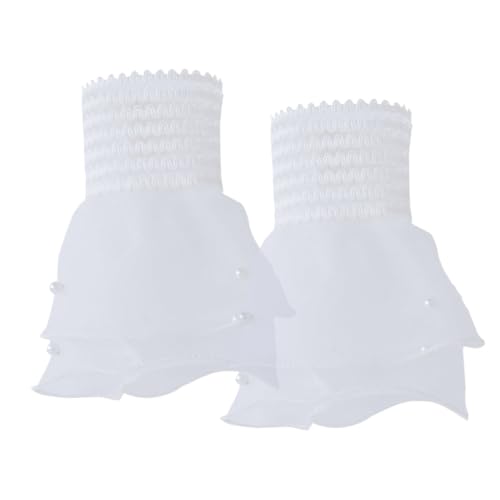 TINEASUR 1paar Damen Handgelenk Manschetten Abnehmbare Ärmel Accessoires Für Teenager Für Hochzeiten Fotografie Und Kostüme von TINEASUR