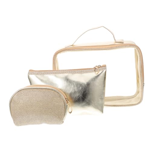 TINEASUR Kosmetikkoffer Damen Große Kosmetiktasche Set 3 Teiliges Reise Organizer Set Für Make up Und Toilettenartikel Fashionable Und Stilvoll Ideal Für Damen Wasserdicht Und Praktisch Für Unterwegs von TINEASUR
