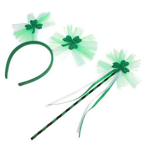 TINEASUR 1 Set Patricks Day-stirnband Für Mädchen Haar-accessoires Festliches Party-stirnband Irische Festival-dekoration Für Kinder von TINEASUR