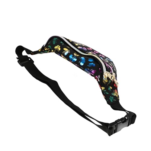 TINEASUR Leichte Hüfttasche Mit Reißverschluss-Design Für Reibungsloses Öffnen Und Schließen Zum Aufbewahren Von Handy Schlüsseln Und Geldbörse Geeignet Für Reisen Einkaufen Und Ausgehen von TINEASUR