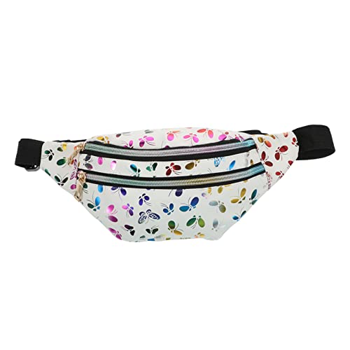 TINEASUR Damen Umhängetasche Mode Hüfttasche Freizeittasche Damen Umhängetasche Outdoor Tasche Mit Zusätzlichem Taschendesign Der Vorderseite Für Viel Stauraum Reißverschluss Design Leichte von TINEASUR