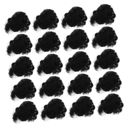 TINEASUR 100stücke Haarnetze Für Frauen Schwarze Haarnetze Unsichtbare Für Dutts Elastische Für Flugpersonal Ballett Und Gastronomie Haarstyling-accessoires Für Formelle Und von TINEASUR