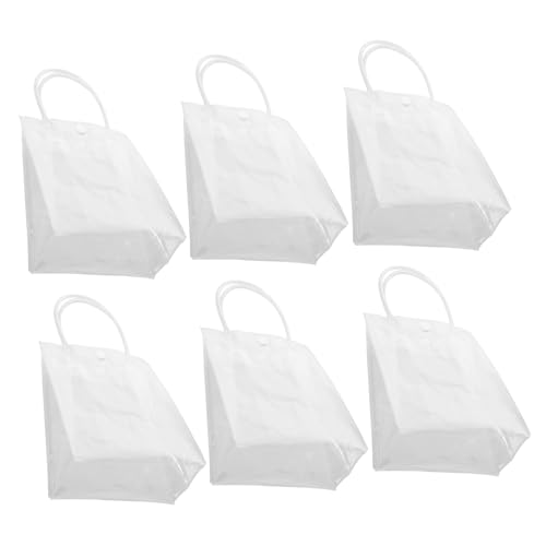 TINEASUR 10 Stück Wiederverwendbare Taschen Verpackungs-Tragetaschen mit Griffen zum Verpacken Präsentieren und für dekorative Zwecke TINEASUR 10 Stück Wiederverwendbare Taschen Verpackungs-Tragetaschen mit Griffen zum Verpacken Präsentieren und für dekorative Zwecke von TINEASUR