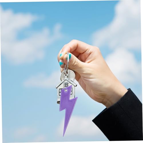 TINEASUR 13 Stück Teiliges Reflektierende Schlüsselanhänger Pendants Fluoreszierende Anhänger für Rucksack und Fahrrad Leicht Stilvoll Robust Hochsichtbar für Jungen und Mädchen Schulweg von TINEASUR