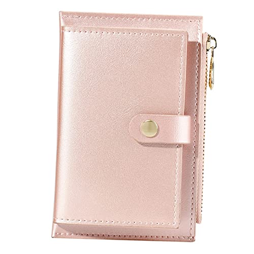TINEASUR Kartenhalter Geldbeutel Kartenetui Damen Pu Karten Und Münzen Brieftasche Mit Reißverschluss Für Karten Und Münzen Leicht Zu Verstauen von TINEASUR