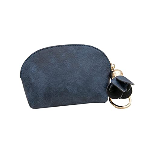 TINEASUR Mini-geldbörse Aus Pu Mit Blumenanhänger Kompakt Stilvoll Für Mädchen Dunkel von TINEASUR