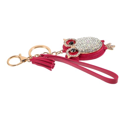 TINEASUR Eule Schlüsselanhänger Diamant Schlüsselanhänger Tasche Eule Schlüsselanhänger Eule Form Schlüsselanhänger Eule Schlüssel Dekoration von TINEASUR