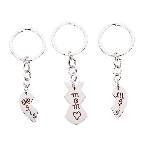 TINEASUR Schlüsselanhänger Ornament Metall Schlüsselanhänger Muttertag Präsentiert Schlüsselanhänger Für Mama Groß von TINEASUR