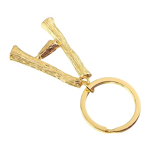 TINEASUR Schlüsselanhänger Coole Mode Alphabet-schlüssel Englischer Buchstabe Schlüsselanhänger Taschenanhänger Hängender von TINEASUR