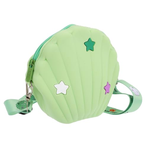 TINEASUR Muschelförmige Tasche Für Kinder Umhängetasche Zarte Muschel-reißverschlusstasche Für Damen Bequeme Schultergurte von TINEASUR