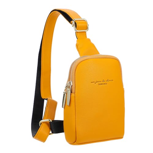 TINEASUR Modetasche Damen Pu Hüfttasche Umhängetasche Tragbare Täglich Urlaub Shopping Reisen Alltag Kosmetika Telefon Geldbörse Kleine Gegenstände Aufbewahrung von TINEASUR