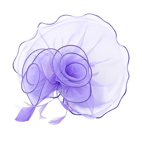 TINEASUR 1stück Eleganter Organza Haarschmuck Mit Doppelbow-design Vielseitiger Haarklammer Für Hochzeiten Und Partys Stilvolles Accessoire Für Damen von TINEASUR