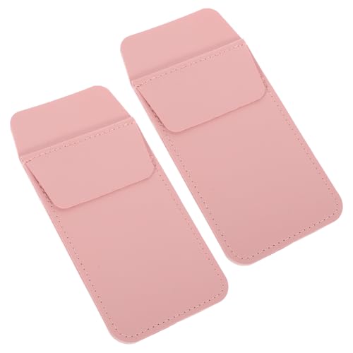 TINEASUR 2 Stück PU Leder Stifttasche Pen Sleeve Einsteck Modell Stiftetui für Krankenschwestern Mehrzweck Stift Aufbewahrungstasche für Arbeitstasche Leicht zu Organisieren und Leckschutz von TINEASUR