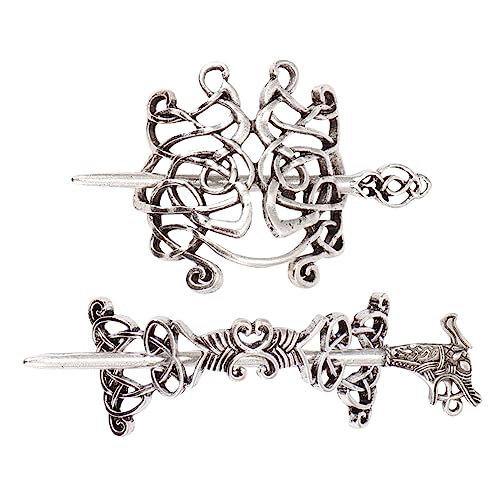 TINEASUR Haarspange 2 Stück Stilvolle Haarnadel Legierung Haarschmuck Elegantes Accessoire Für Die Braut Brautjungfer von TINEASUR