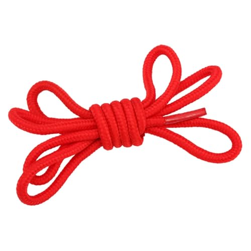 TINEASUR 20 Stück Runde Geflochtene Schnürsenkel Einfarbiges Seil Für Sneakers Herren Damen Sportschuhe Langlebiges Schuhband Für Freizeit Und Running Schuhe von TINEASUR