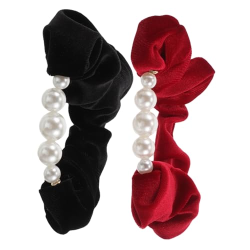 TINEASUR Stilvolles Haar-accessoire Aus Samt Große Kunst-haargummis Für Frauen Und Mädchen von TINEASUR