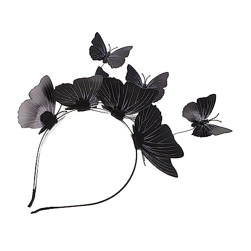 TINEASUR Schmetterlings-fascinator-stirnband Für Damen Schmetterlings-stirnband Für Party-dekorationen von TINEASUR