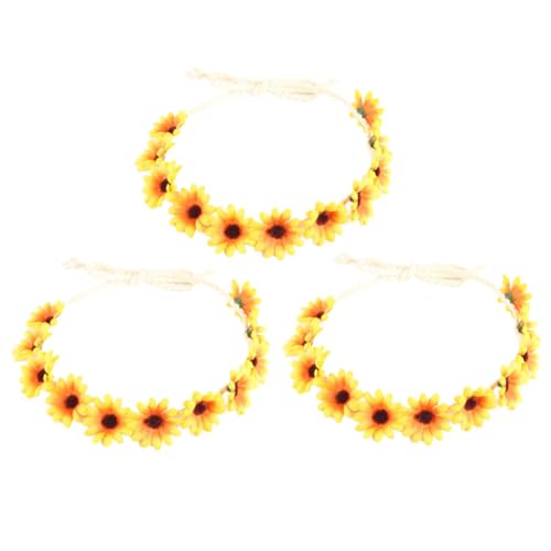 TINEASUR Elegantes Blumen-stirnband 3er-pack Spitze Blumen-haargirlande Für Braut Abschlussball Geburtstag Besondere Anlässe TINEASUR Elegantes Blumen-stirnband 3er-pack Spitze Blumen-haargirlande Für Braut Abschlussball Geburtstag Besondere Anlässe von TINEASUR