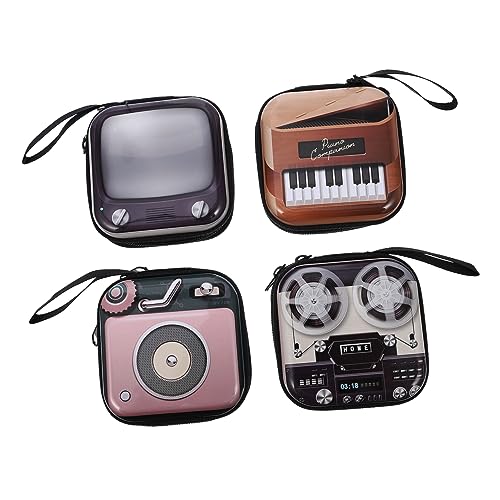 TINEASUR Miniatur-taschenset Von Retro Electric Toys Kleingeld-Portemonnaie Geldbörse Für Kinder Mütter Und Freunde Kompakte Geldbörse Für Den Täglichen Gebrauch von TINEASUR