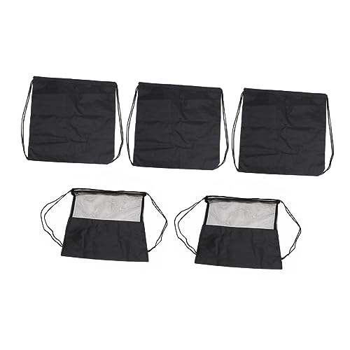 TINEASUR Kordelzug Rucksack 5 Stücke Sport Lagerung Pouch Fußball Taschen Kordelzug Outdoor von TINEASUR