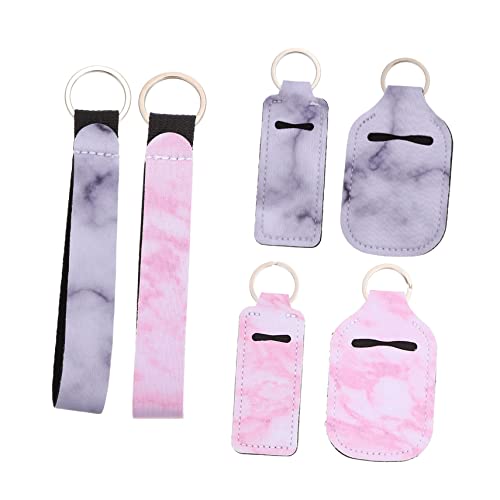 TINEASUR 6stücke Teiliges Strapazierfähigen Neopren-hüllen Für Schlüsselanhänger Und Lippenstift Farbenfroh Und Praktisch Für Täglichen Gebrauch von TINEASUR