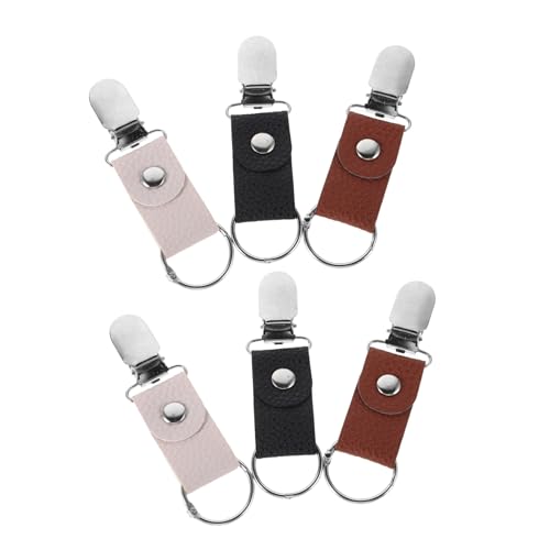 TINEASUR 6-teiliger Hutclip: Kleiner Und Tragbarer Huthalter Für Taschen Und Handtaschen – Kappenhalter Für Damen Und Herren – Winddichter Riemenclip Für Reisen, Wandern Und Camping von TINEASUR