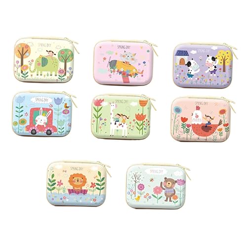 TINEASUR 8stücke Cartoon Tinplate Change Purse Aufbewahrungsbox Lustige Tiermuster Praktisch Für Spielzeug Und Kleingeld Für Partys Und von TINEASUR