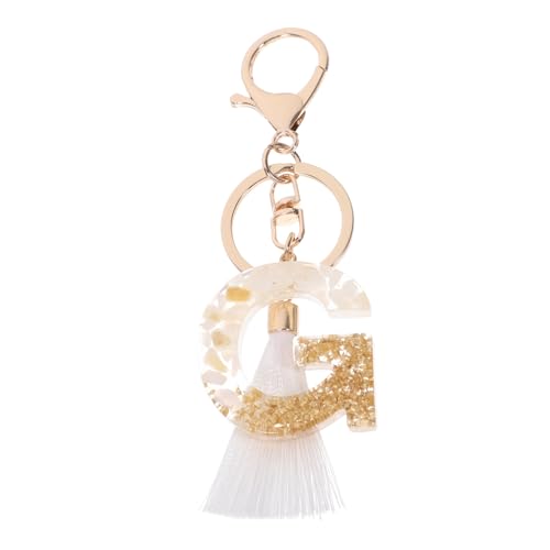 TINEASUR Schlüsselanhänger a Alphabet -themenschlüsselkettenanhänger Bag Anhänger Schlüsselketten Dekoration Schlüssel Ornamente von TINEASUR