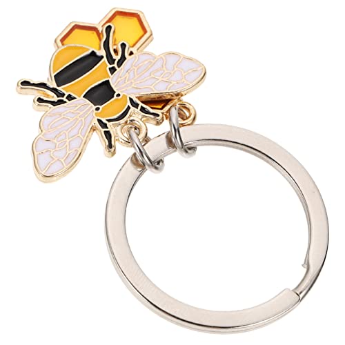 TINEASUR Biene Schlüsselanhänger Portemonnaie-schlüsselanhänger Hängende Verzierung Für Taschen Cartoon-Bienen-schlüsselanhänger Geldbörse Schlüsselanhänger Taschenanhänger Legierung von TINEASUR