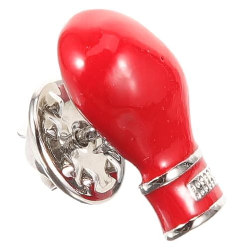 TINEASUR Metall Boxhandschuh Anstecknadel Brosche Für Männer Kleidung Taschen Hüte Dekoration Alltagsoutfits Persönlichkeit Ausdruck Charakter Stil Schlicht Elegante von TINEASUR