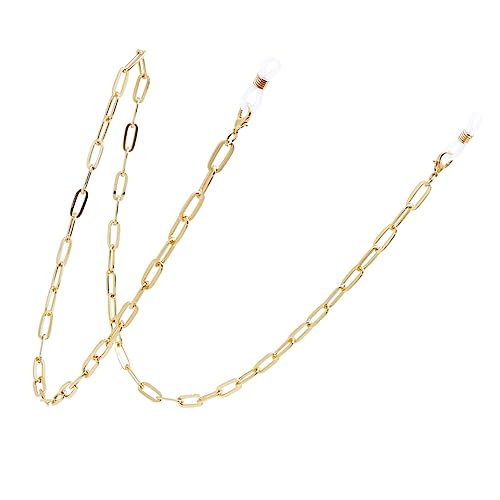 TINEASUR Brillenkette Mit Büroklammergliedern Kettenanhänger Für Gesichtsmasken Halsband Für Brillen Schlüsselband Für Outdoor-aktivitäten von TINEASUR