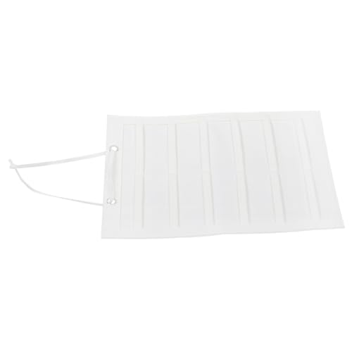 TINEASUR Clip Organizer Filz Großer Aufbewahrungsständer Für Haarspangen Und Haarschmuck Hängend Für Tür Oder Kleiderschrank Für Mädchen Und Weiß von TINEASUR