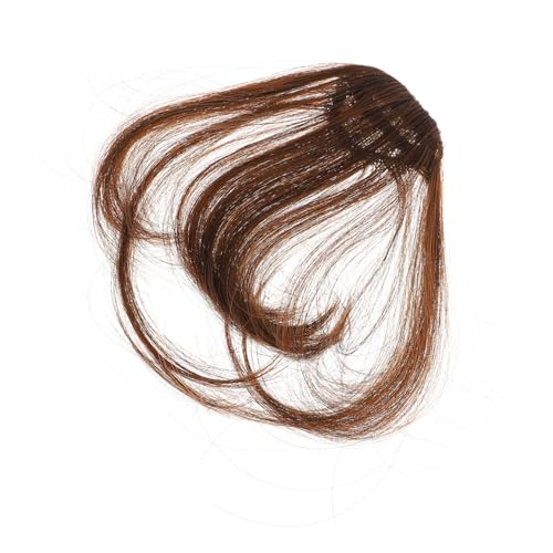TINEASUR Clip in Haarverlängerung Haarteil mit Hellbraun Hitzebeständig Matte Optik Für Damen Styling Vielseitig Anpassbar von TINEASUR