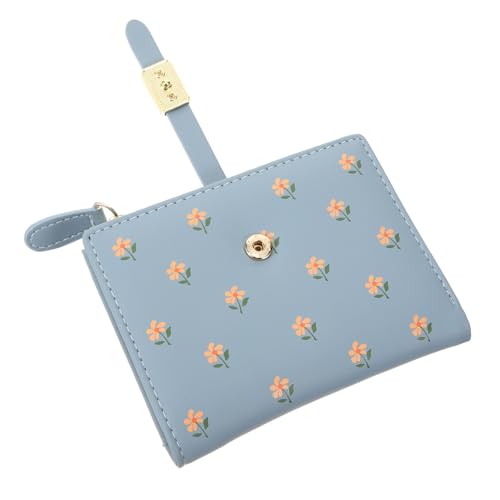 TINEASUR Geldbörse Für Damen Kompakte Geldbörse Mit Reißverschluss Tragbare Aus Robustem Material Kleine Für Kleingeld Und Karten von TINEASUR