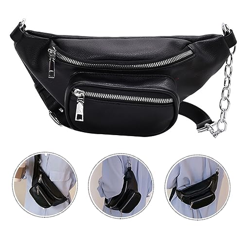 TINEASUR 1stück Damen Pu Gürteltasche Verstellbare Umhängetasche Mit Doppeltem Fach Praktisch Für Schlüssel Handy Und Geldbörse Stilvolle Crossbody Bag Für Und von TINEASUR