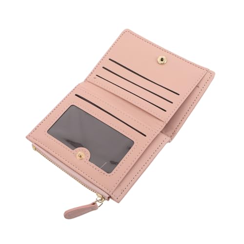 TINEASUR Damen-geldbörse, Reise-geldbörse: Kleine, Süße Stickerei, Pu-kartenhalter, Organizer, Weiches Münzfach, Zweifach Gefaltetes Design Für Den Täglichen Gebrauch von TINEASUR