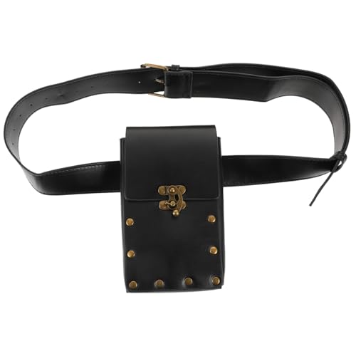 TINEASUR Delicate Punk Retro Hüfttasche Für Frauen Verstellbare Bauchtasche Für Outdoor Reisen Und Freizeit Stilvolle Gürteltasche Mit Einzigartigem Design von TINEASUR