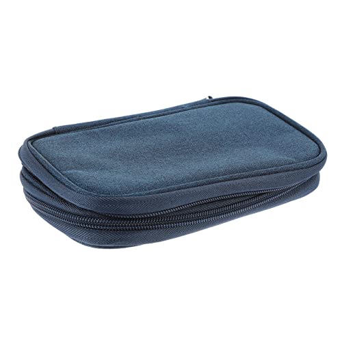 TINEASUR Digitales Zubehör Organizer Tasche Für Kabel Und Powerbank Tragbare Elektronische Kabeltasche Mit Doppeltem Reißverschluss Und Leichtem Design Für Unterwegs von TINEASUR